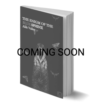 The Enigm of the Blue Sphinx Snobby life of Alcyde Cromlech in Bwigidd takes a turn when his mantis tutor is kidnapped and he decides to investigate it first hand. Then an esoteric book and the new evil neighbor Blue Fotea show up.