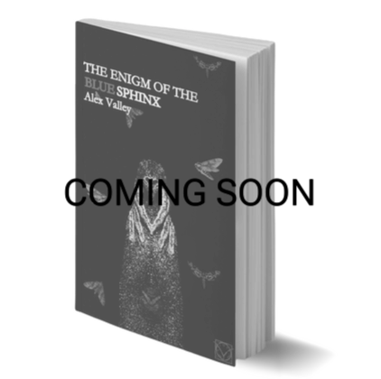 The Enigma of the Blue Sphinx Snobby life of Alcyde Cromlech in Bwigidd takes a turn when his mantis tutor is kidnapped and he decides to investigate it first hand. Then an esoteric book and the new evil neighbor Blue Fotea show up